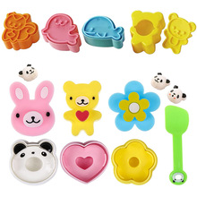 Rice ball mold cartoon cute rice ball mold DIY shaker sushi