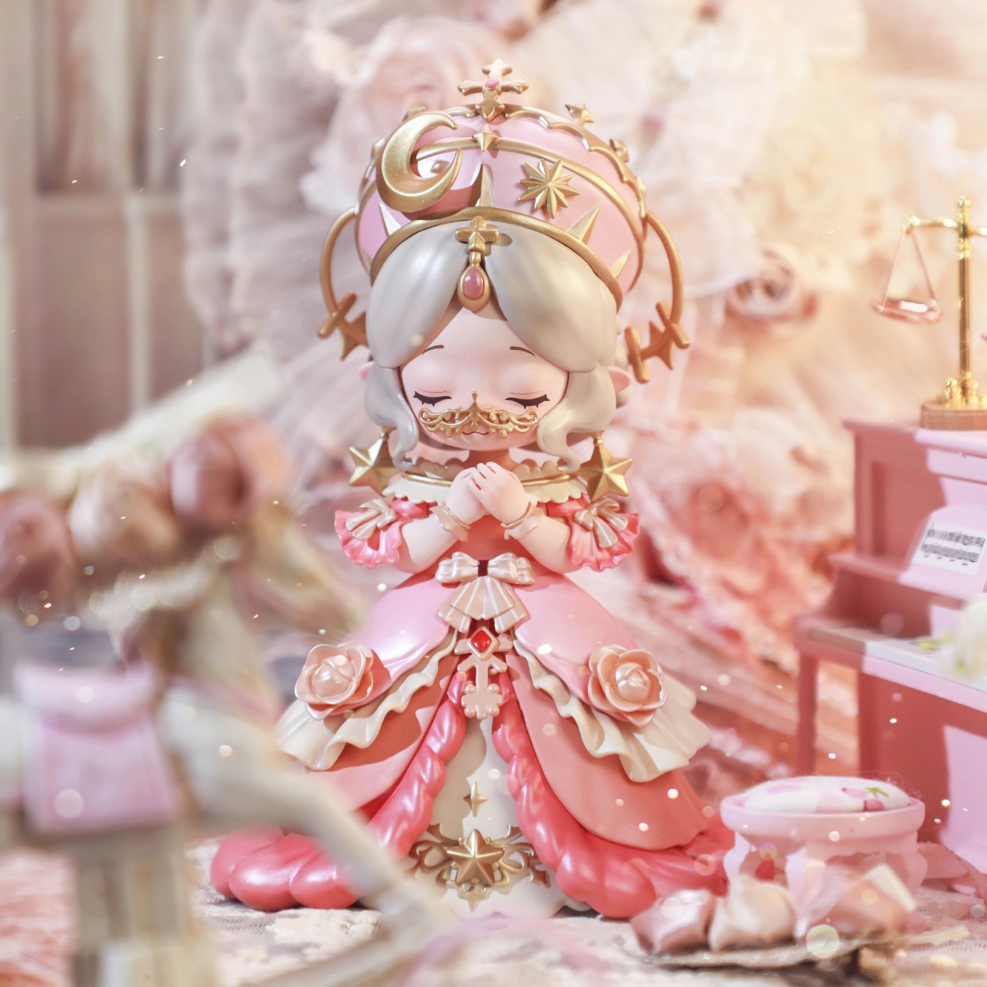 mona蒙娜星河轨迹盲盒星河绮梦原创设计潮玩手办洛丽塔风格大娃摆