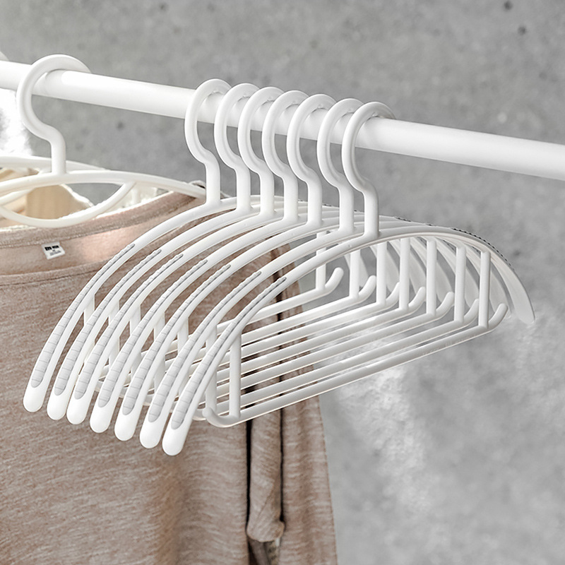 Drying Rack Household Invisible Hanger Wide Shoulder Adult Clothes Hanger Wet and Dry Dual-Use Clothes Rack Storage Hanger Clothes Hanger