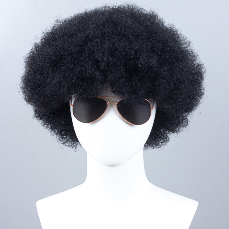 非洲爆炸头假发35种颜色现货蓬松小卷假发 头套afro curly wig