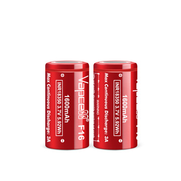 vapcellinr18350 1600mahf16 f14 a11 m11 10a放电高容量动力电池