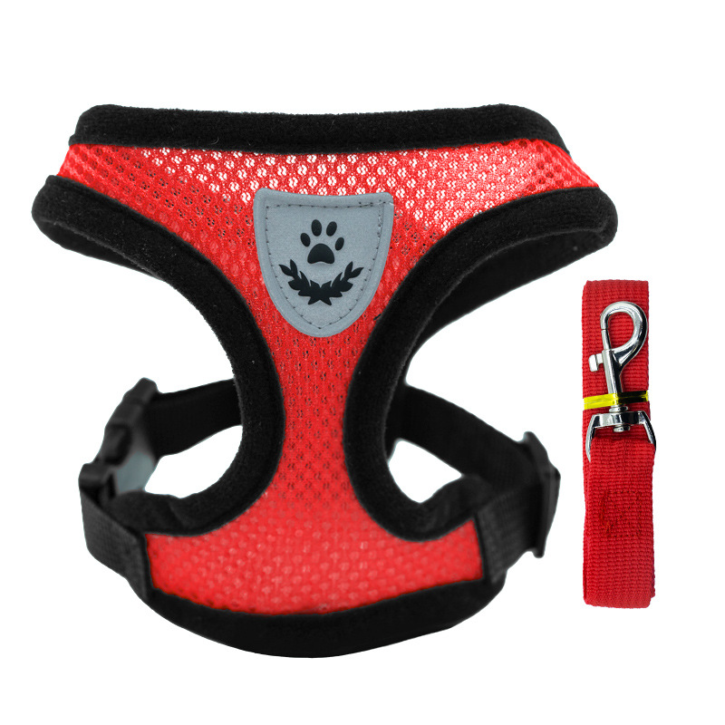 Dog Rope Pet Harness Dog Collar Outing Vest Dog Walking Artifact Dog Hand Holding Rope Factory Wholesale