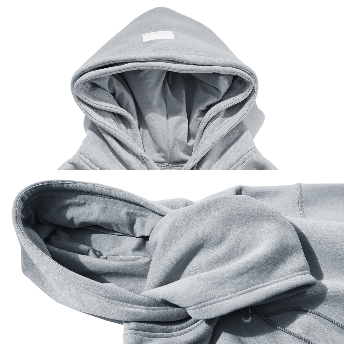 fear of god fog主线联名灰色运动休闲男女情侣双帽卫衣连帽衫潮