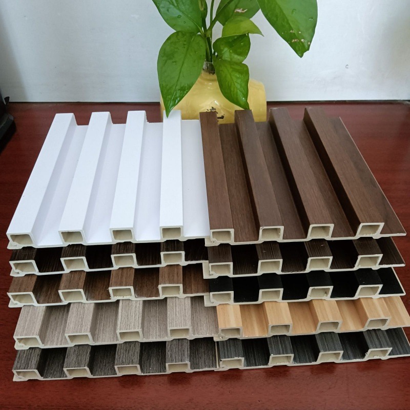 格栅板护墙板竹木纤维电视背景墙家用室内墙面墙裙自装屋装饰板热