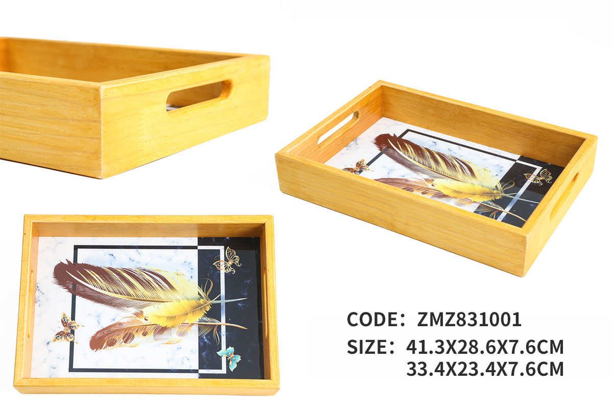 Japanese Bamboo Tray Ins Wind Tray