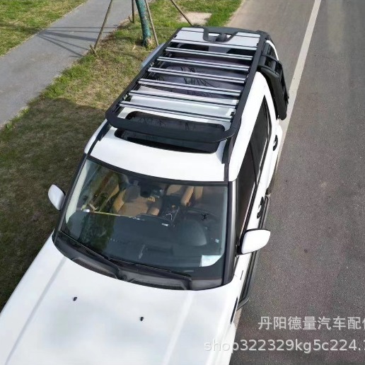 Cross-Border Roof Luggage Rack Suitable for Land Rover Discovery 4 Luggage Frame Ladder Schoolbag Discovery 4 Roof Platform