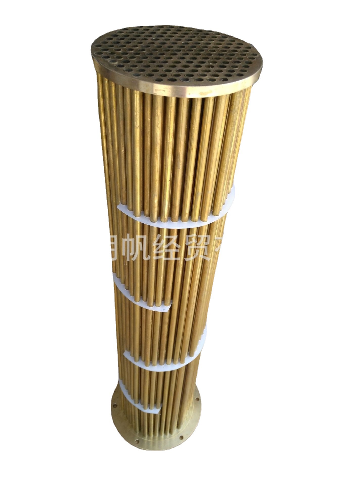 淄柴z8170发动机海淡水热交换器淡水箱冷却芯子z817029b3