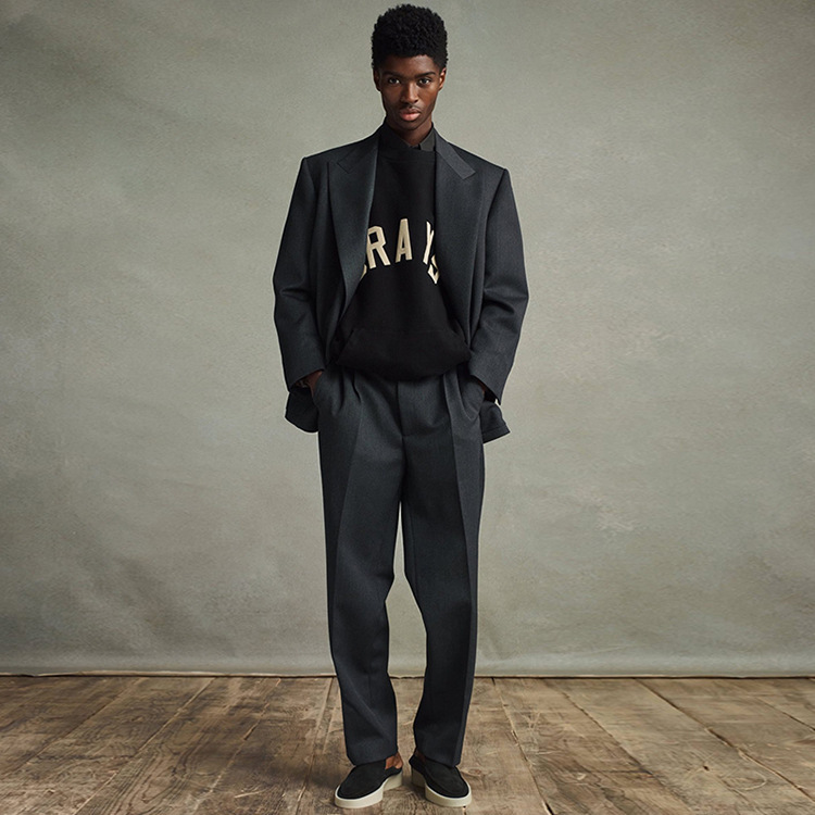 fear of god第七季主线高街拉链西装长裤jerry同款fog长裤男女潮