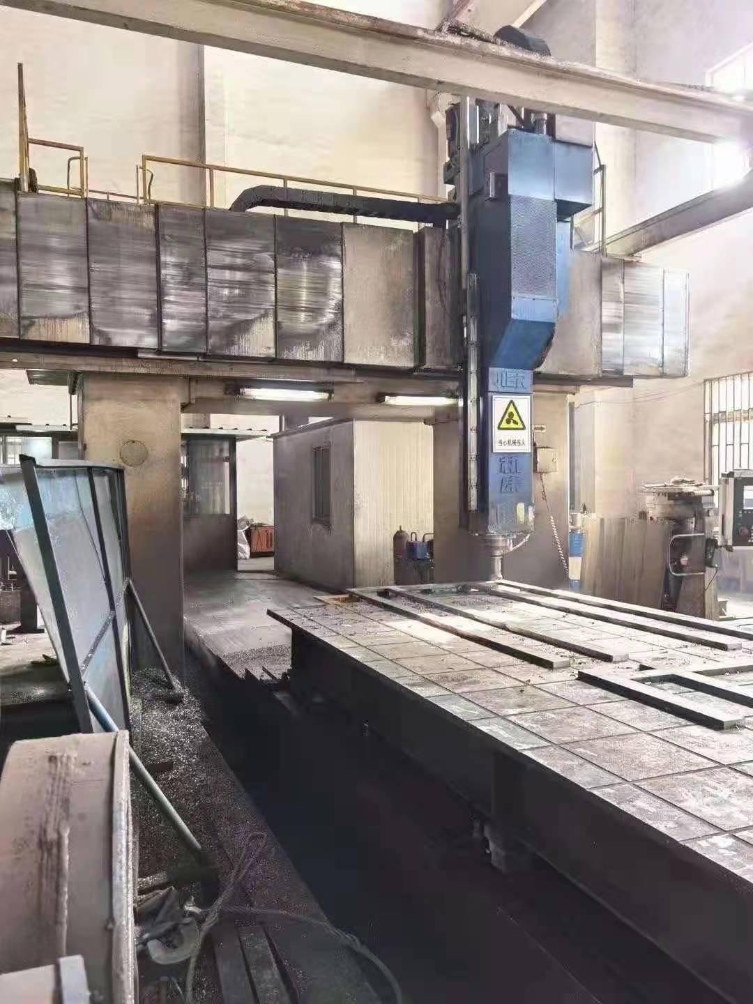 现货转让济南二机2x6米数控龙门镗铣床二手济南龙门二手加工中心