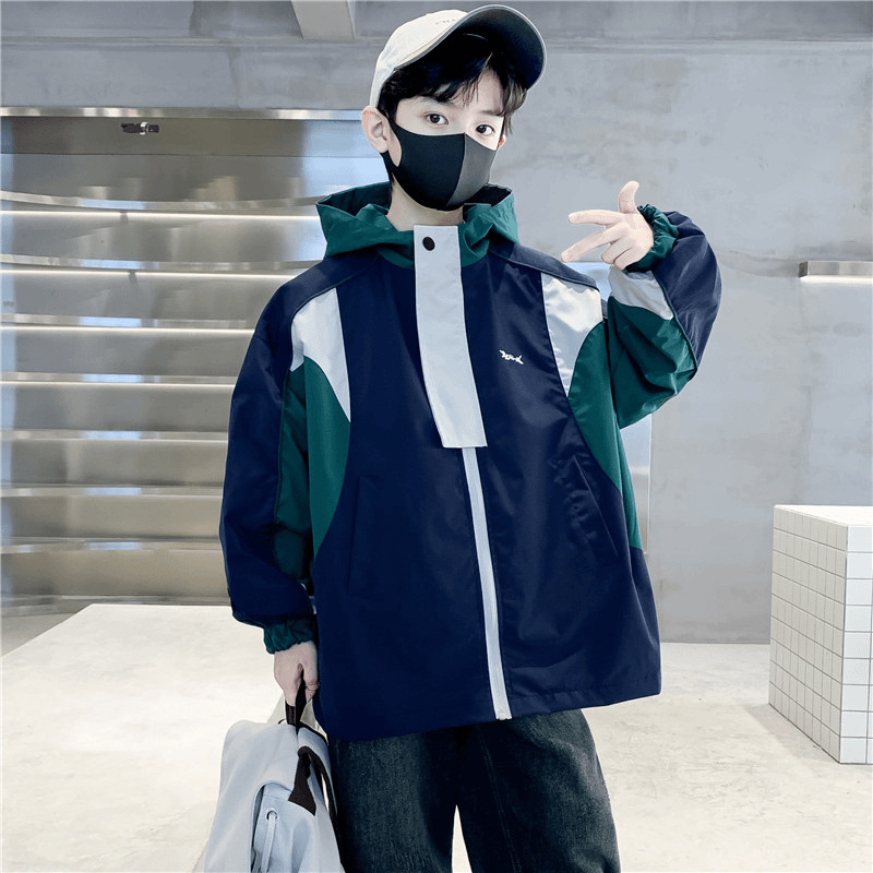 男童儿童服装男童外套中大童8秋装12大童13到15岁6-12岁潮款9男童