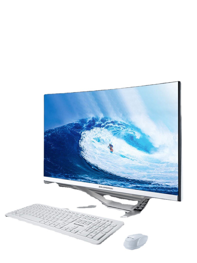 博仑帅品牌9 9曲面家用商务办公台式游戏整机批发一体机电脑-阿里巴巴
