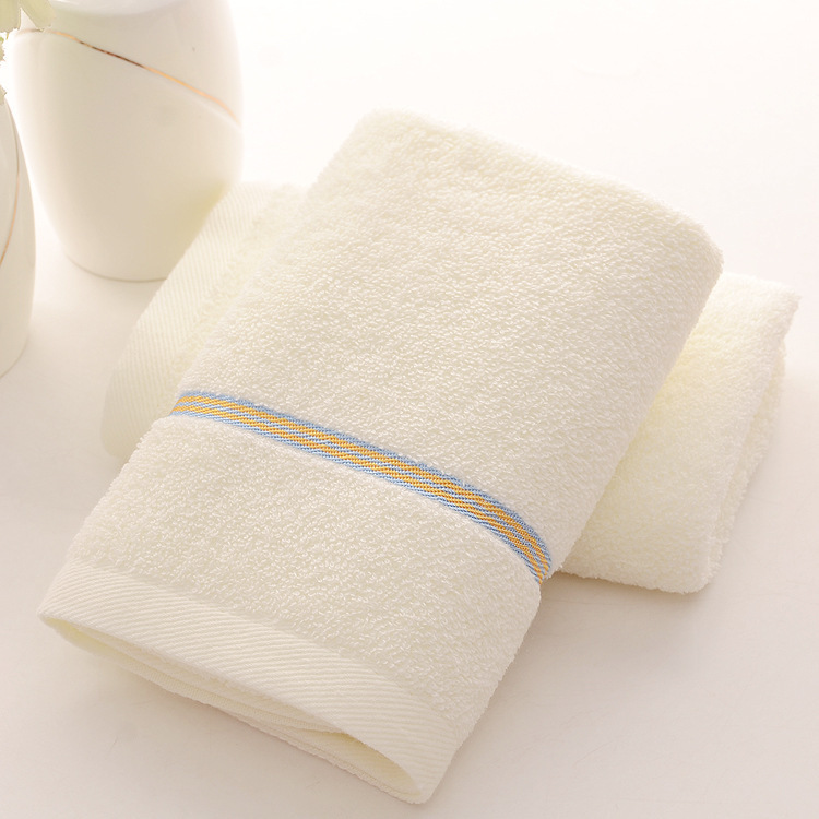 Towel Cotton Thick Soft Absorbent Gift Plain Towel Cotton Wholesale Daily Necessities Adult Face Towel Embroidery