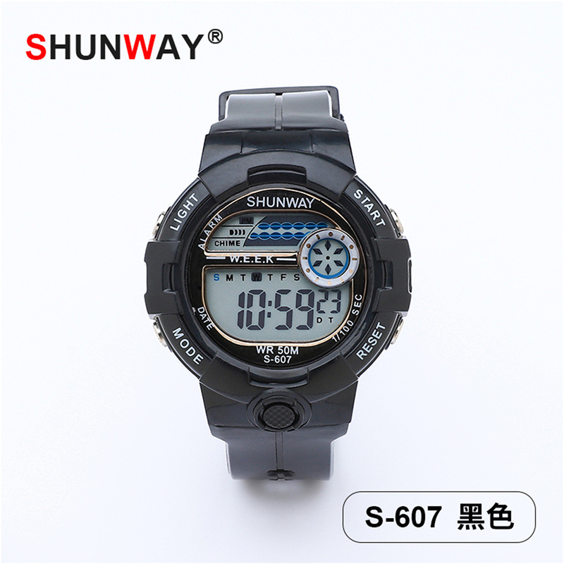 [Factory] Internet Celebrity Ins Unicorn Electronic Watch Waterproof Luminous Watch Multi-Functional Sports Watch for Teenagers