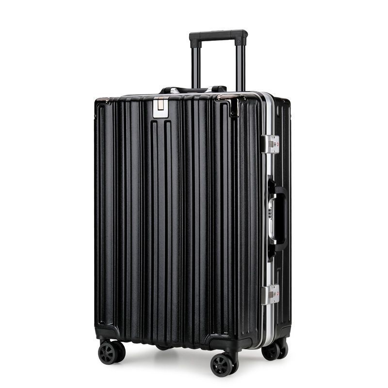 Aluminium Frame Luggage Luggage Men's Large Capacity Universal Wheel Student 24 Password Suitcase Female Cross-Border Suitcase Wholesale