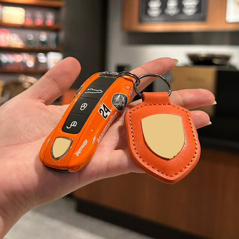 适用于保时捷野格钥匙壳卡宴macan718帕拉梅拉911taycan钥匙扣套