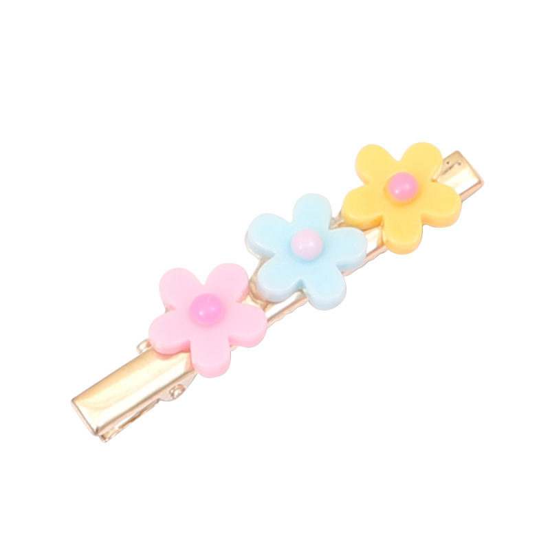 Children's Hairpin Hair Accessories High Sense Classic Style Shredded Hairpin Little Girl Online Influencer Headdress South Korea Cute Side Clip