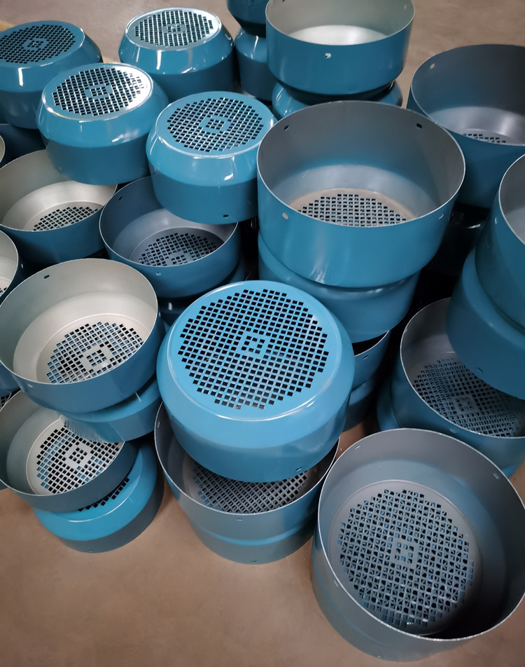 供应y80-y355-2.4.6.8电动机风叶扇/风罩/端盖/法兰盘 变频风机