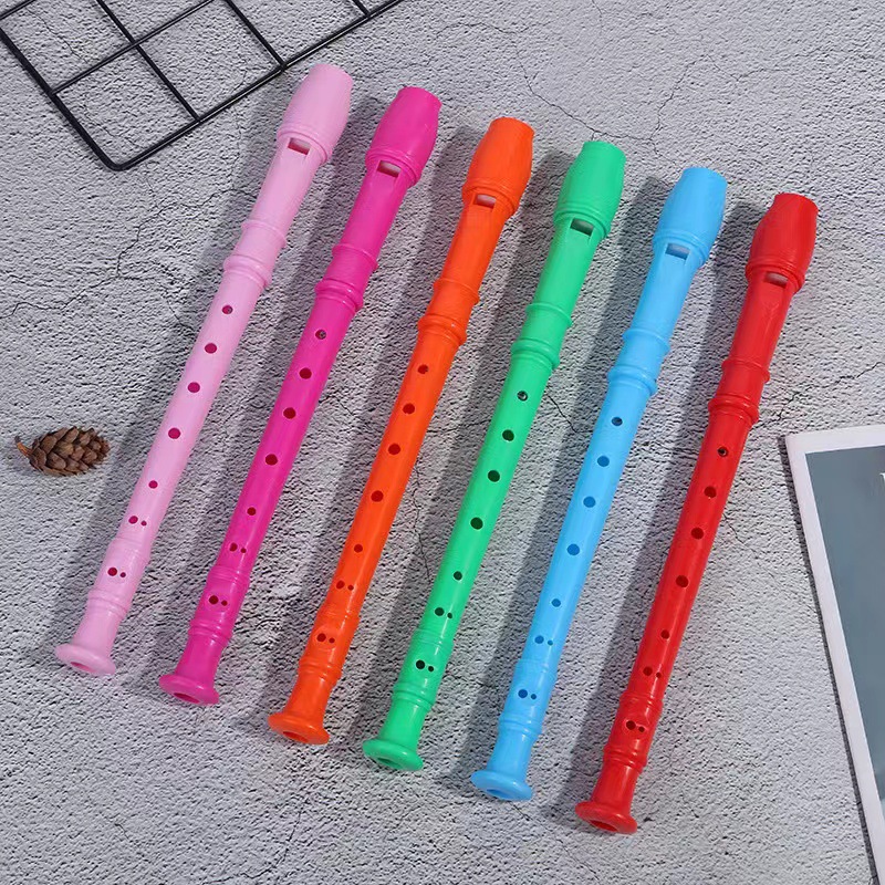 彩色笛子 塑料笛子长笛子笛子器乐 义乌一元日用百货地摊货源批发