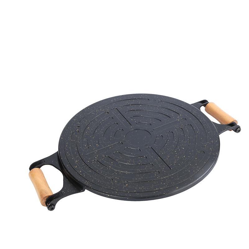 Outdoor Travel Picnic Portable Korean Barbecue Plate Household Non-Stick Pan Barbecue Plate Multi-Functional Medical Stone Baking Tray
