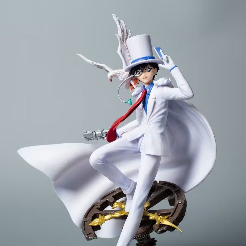 名侦探柯楠 火凤凰 gk 怪盗基德黑羽快斗 双头雕 动漫手办 模型