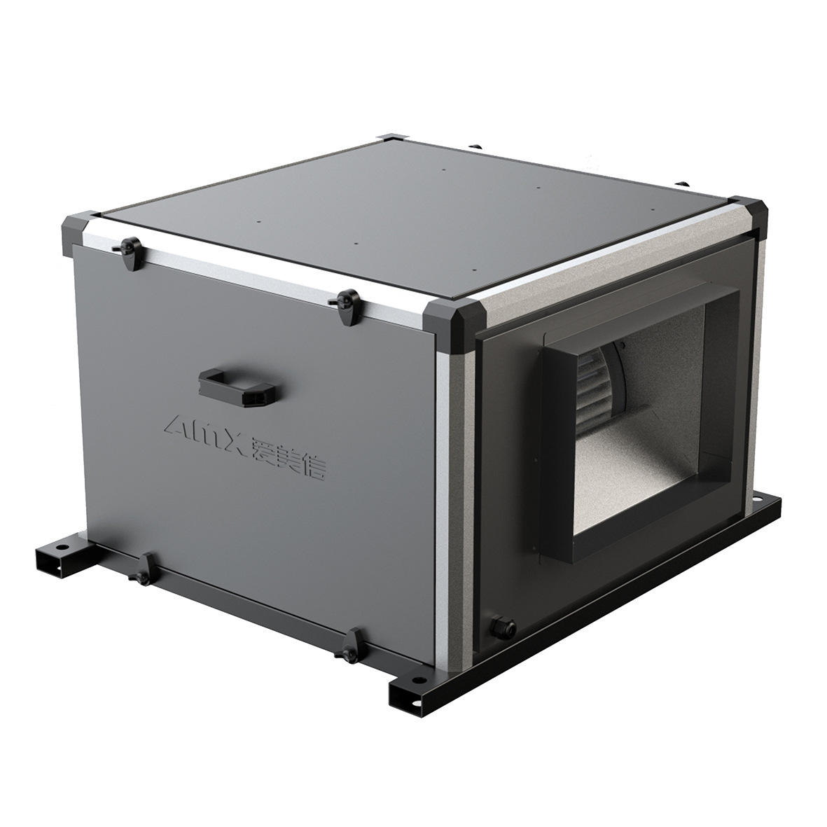 ③厨房抽油烟风机hkf双进风箱式离心风机60e90e厨房专用风机