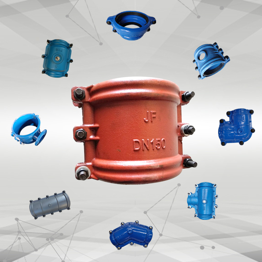 1万件管道哈夫节快速接头水管卡子补漏器dn100*185抱箍堵