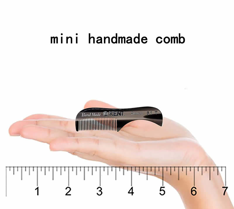 Cross-Border E-Commerce Mini Hand Comb with Key Chain Can Carry Mini Small Comb One Piece Dropshipping