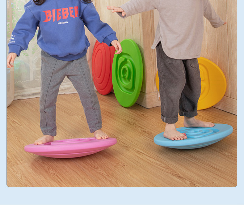 幼儿园感统训练器材蜗牛平衡板儿童家用蛋型平衡台专注力训练玩具