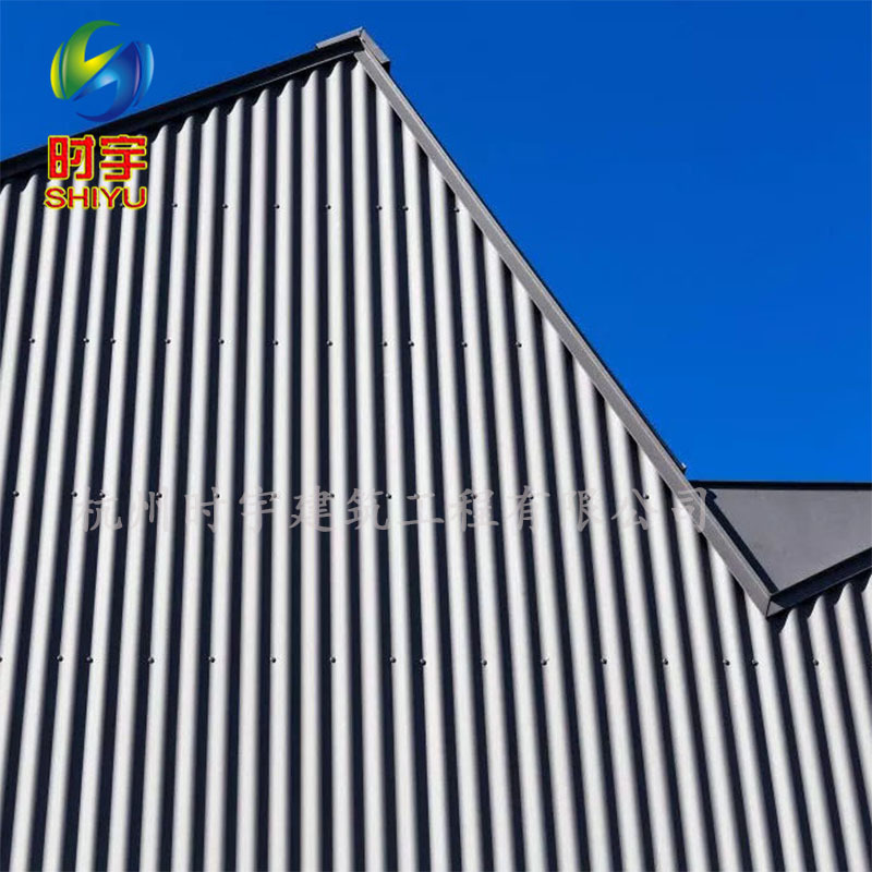 铝镁锰波浪板 0.8mm无钉暗扣汽车4s店310金属墙面 波纹板