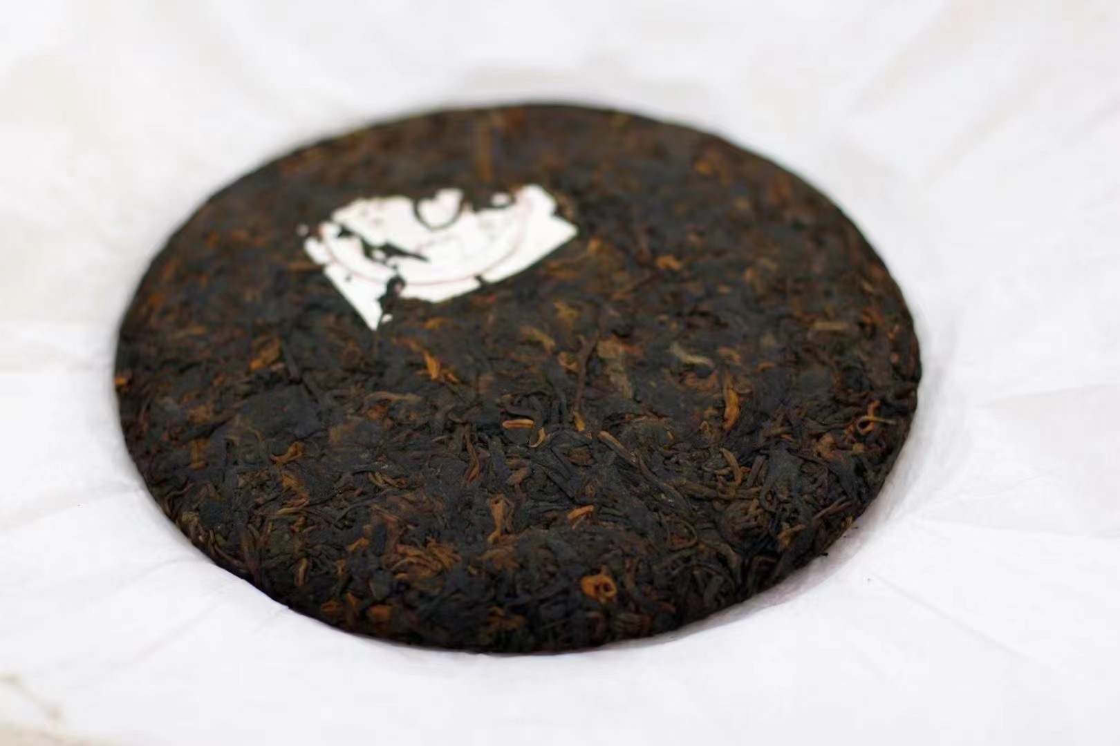 一手货源 2021年 云茶 珍藏孔雀熟饼 云南茶叶 熟茶工艺茶 357克