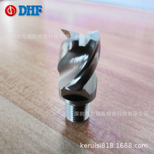 DHF立铣钨钢刀头  铝用刀头  德信发 X-AES1003 10.0*3T