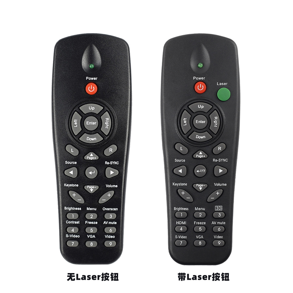 英文版适用于optoma奥图码投影机仪遥控器通用ex530 ep620 ds312