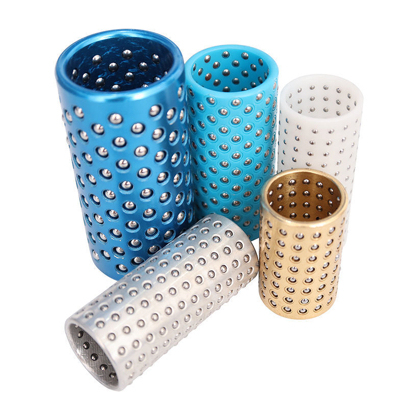 钢珠套滚珠套保持架保持圈标准型/密珠型铜套铝套塑料套导套导柱