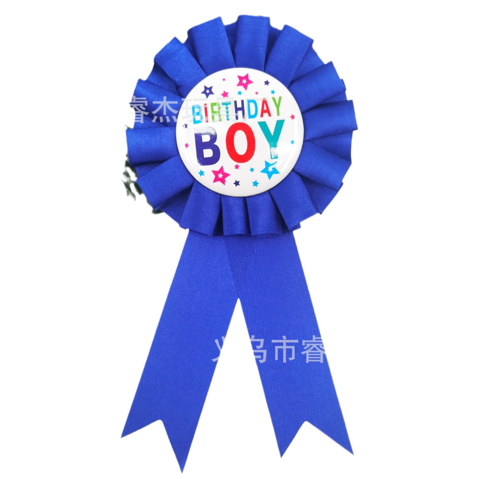 Cross-Border Party Supplies Children's Holiday Ceremony Birthday Girl Boy Corsage Girl Children's Birthday Badge Badge