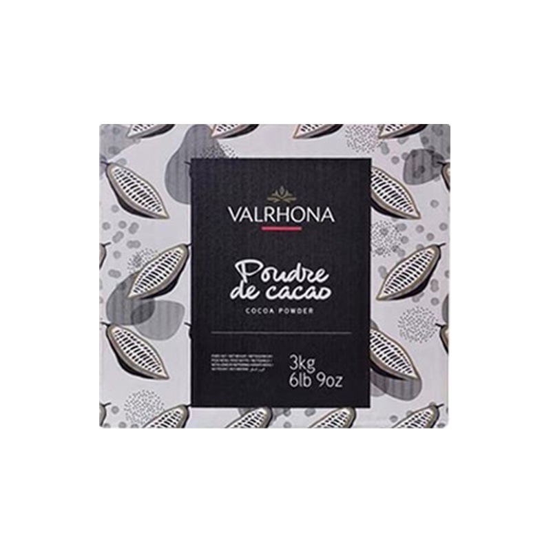 法芙娜防潮可可粉3kg整盒法国进口淋面巧克力粉提拉米苏制作原料