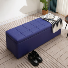 换鞋凳收纳箱收纳凳子储物凳可坐人多功能沙发凳长条置物凳长方形