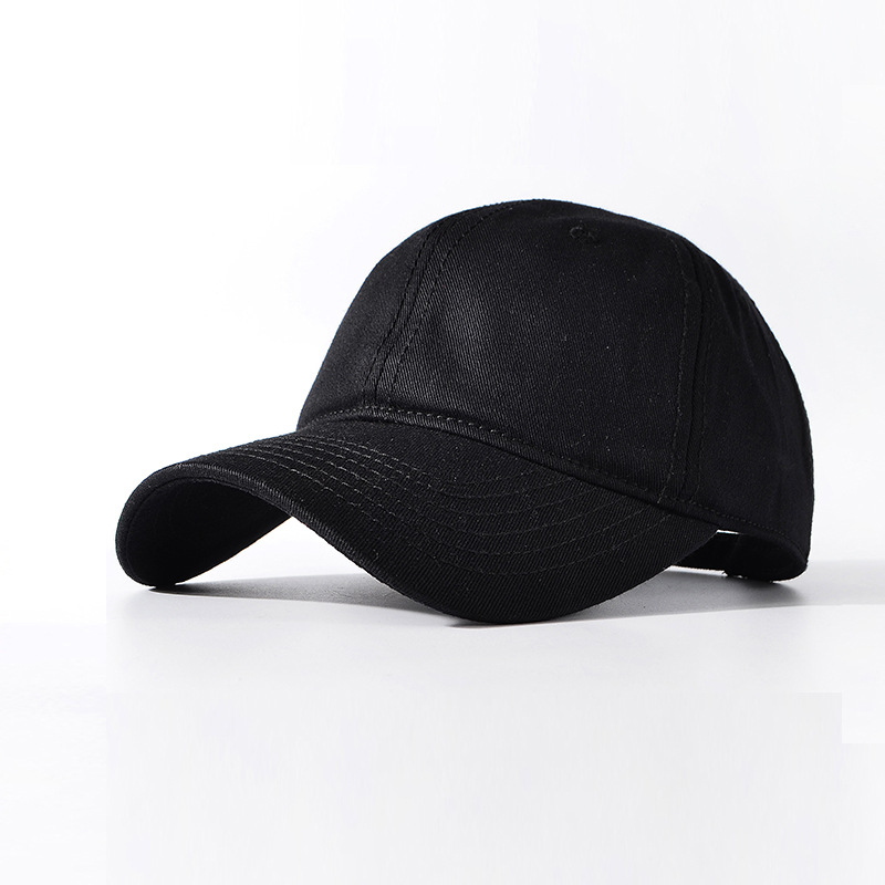 Men and Women Couple Solid Color Soft Top Baseball Cap Korean Style Trendy Spring and Autumn Sports Casual Sun Hat Sun Protection Hat Peaked Cap
