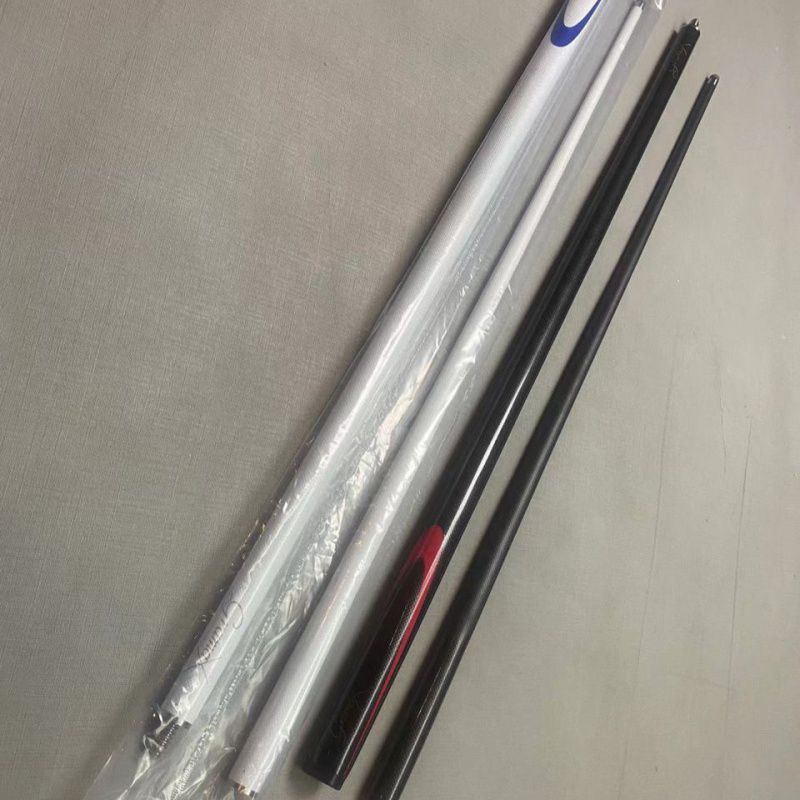 黑科技碳纤维杆黑八台球冲跳一体杆九球开球杆冲杆跳球杆扎杆小头