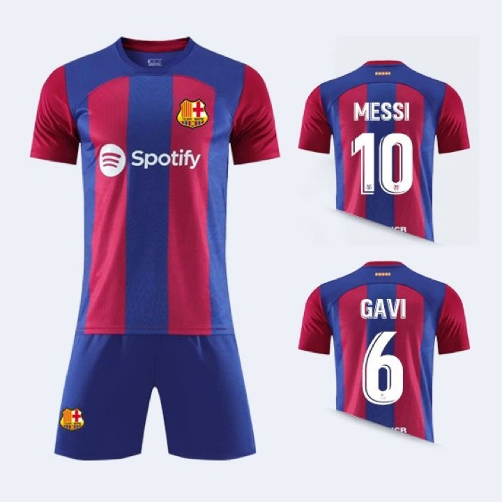 2324巴塞罗那球衣巴萨主场球员版球衣德容加维佩德里球衣-阿里巴巴