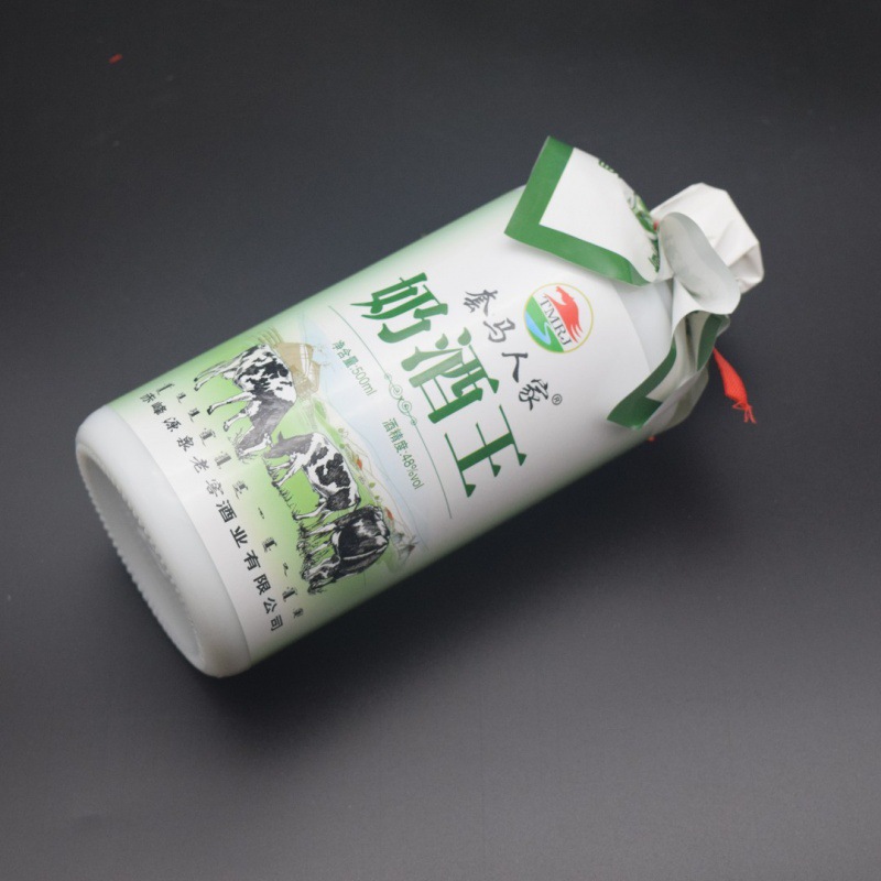 奶酒王内蒙特产马奶酒蒸馏型奶酒套马人家48度奶酒500ml一箱包邮