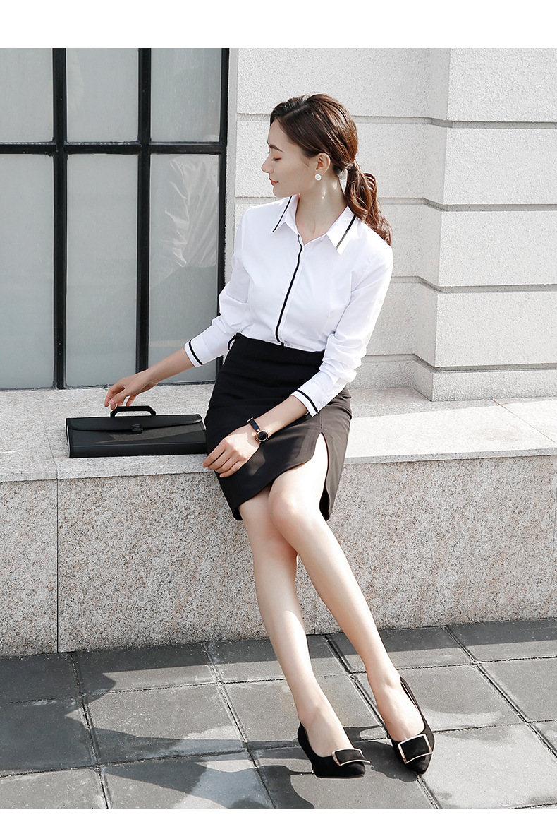 包臀裙半身裙女高腰西装裙正装黑色职业套装工作ol夏季短裙一步裙