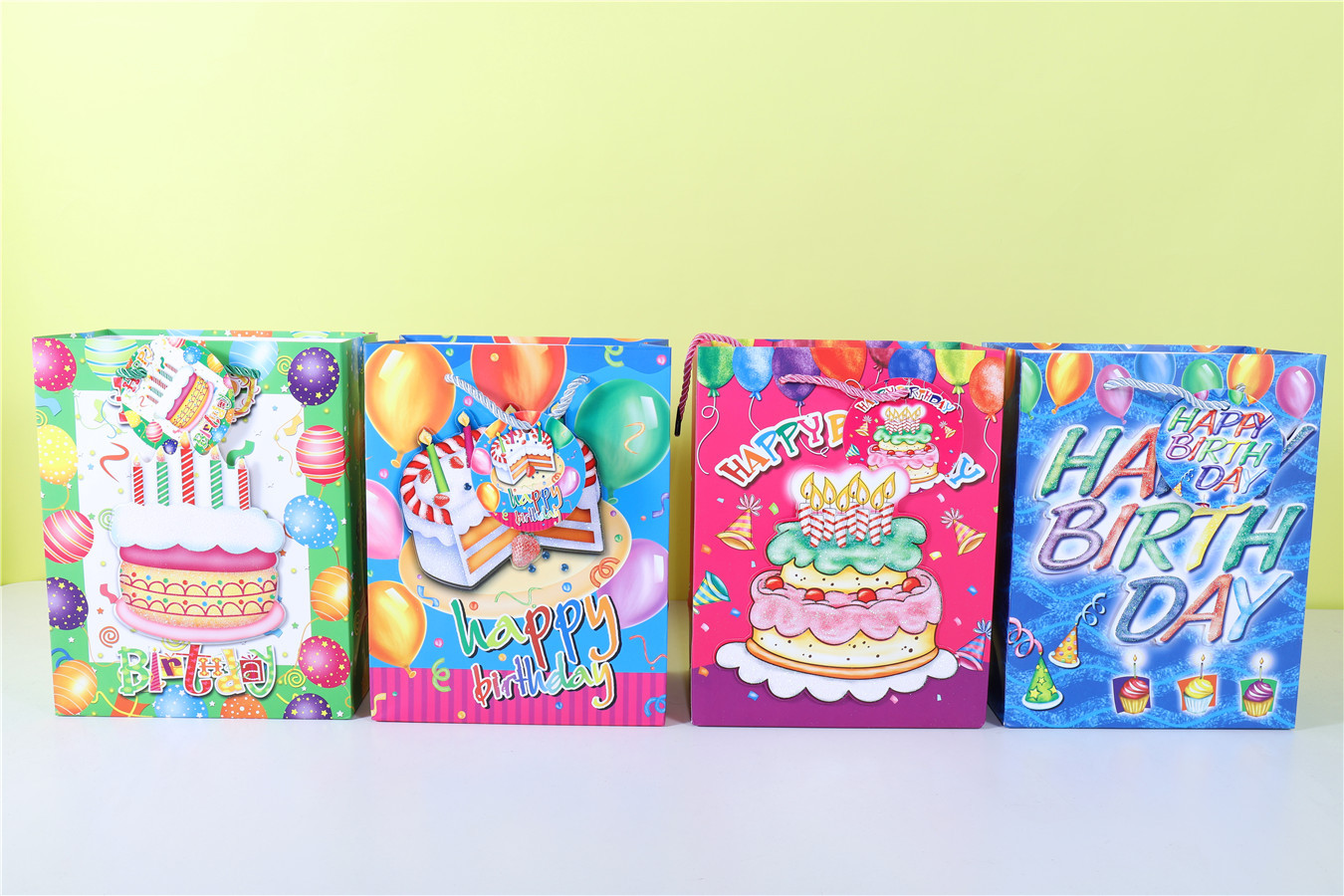 Foreign Trade Patch Dusting Powder Birthday Gift Bag Cake Series Gift Bag