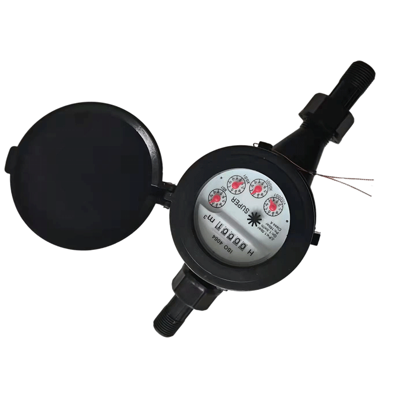 ABS Plastic Nylon Rotary Wing Type Hot and Cold Mechanical Watch Dry Plastic Water Meter DN15 Wet Nylon Water Meter