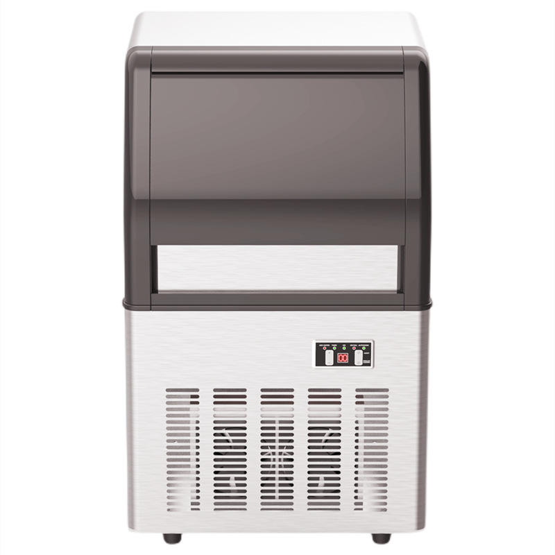 商用大型日产60公斤44大冰格方冰奶茶店酒吧立式全自动制冰机