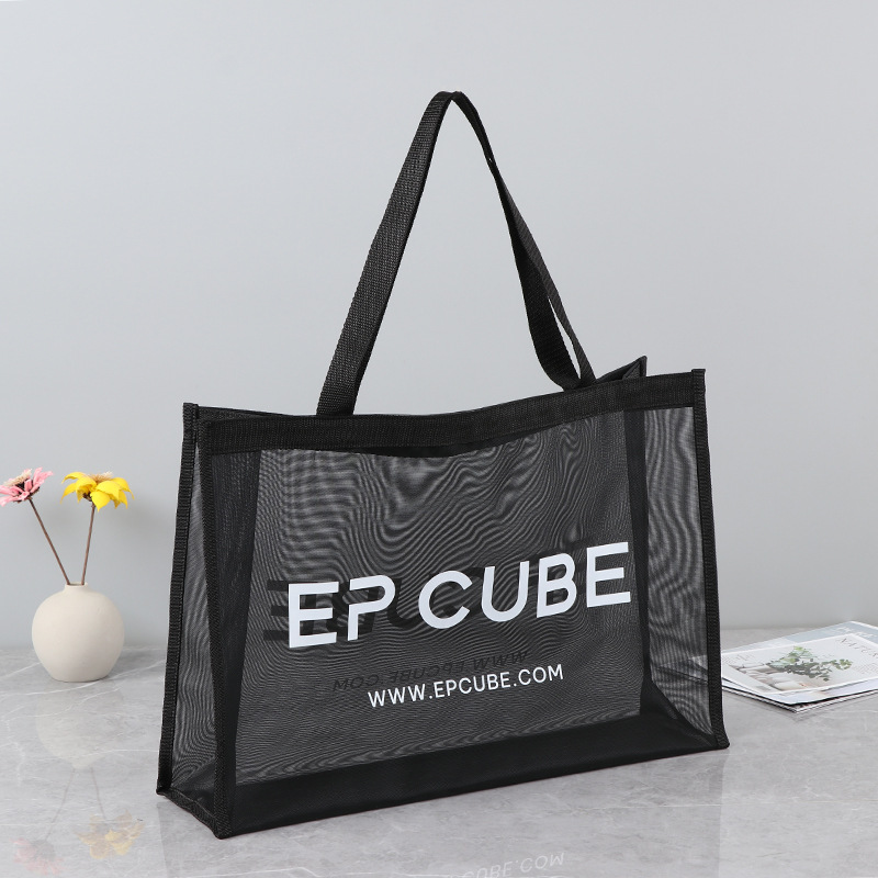 Handbag Large Capacity Shopping Bag Bag Outing Fashion Net Bag Eco-friendly Bag Supermarket Hand Carrying Portable Bag