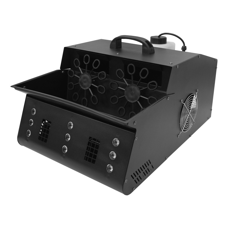 舞台led烟雾泡泡一体机婚庆双轮烟泡机婚礼道具演出酒吧特效设备