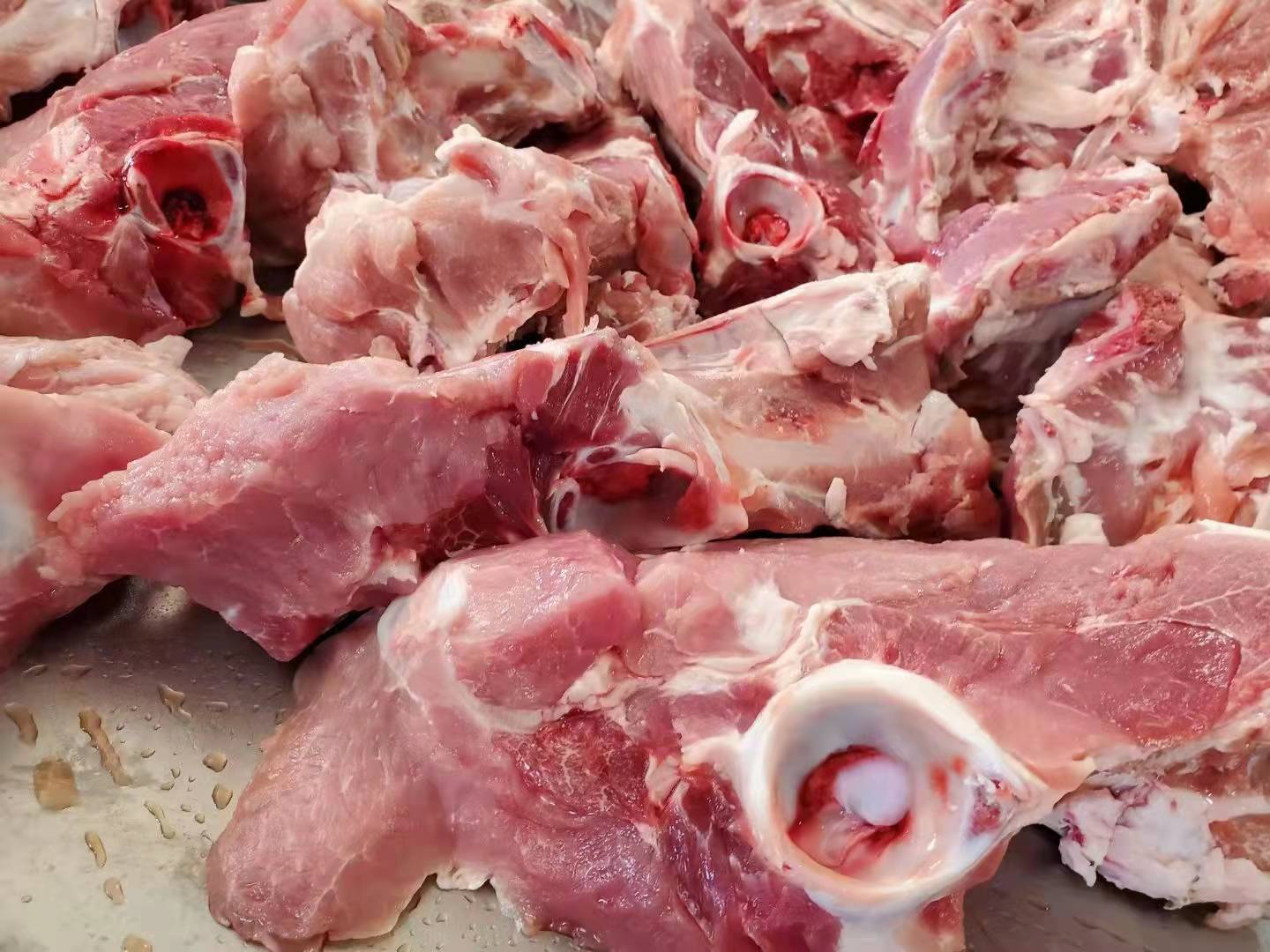 厂家批发 尾叉骨猪肉猪副产品新鲜冷冻猪肉批发冷冻类食品