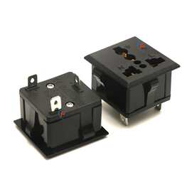 新能源插座国标五孔插座 品质三孔插座 英规AC插座