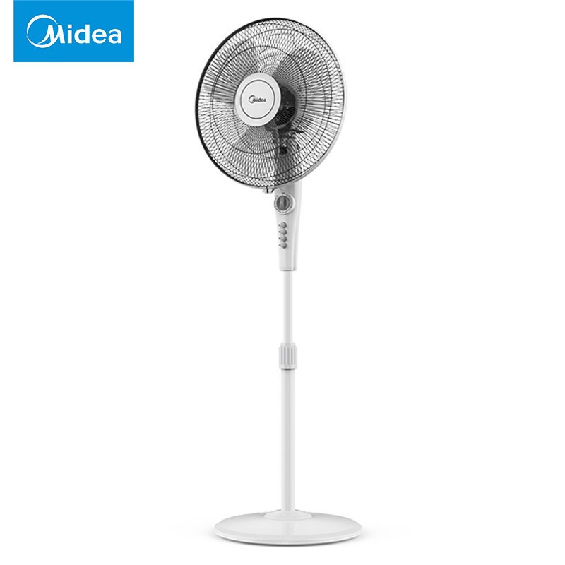 美的电风扇落地扇摇头静音定时立式大风量升降家用正品fsa40ye