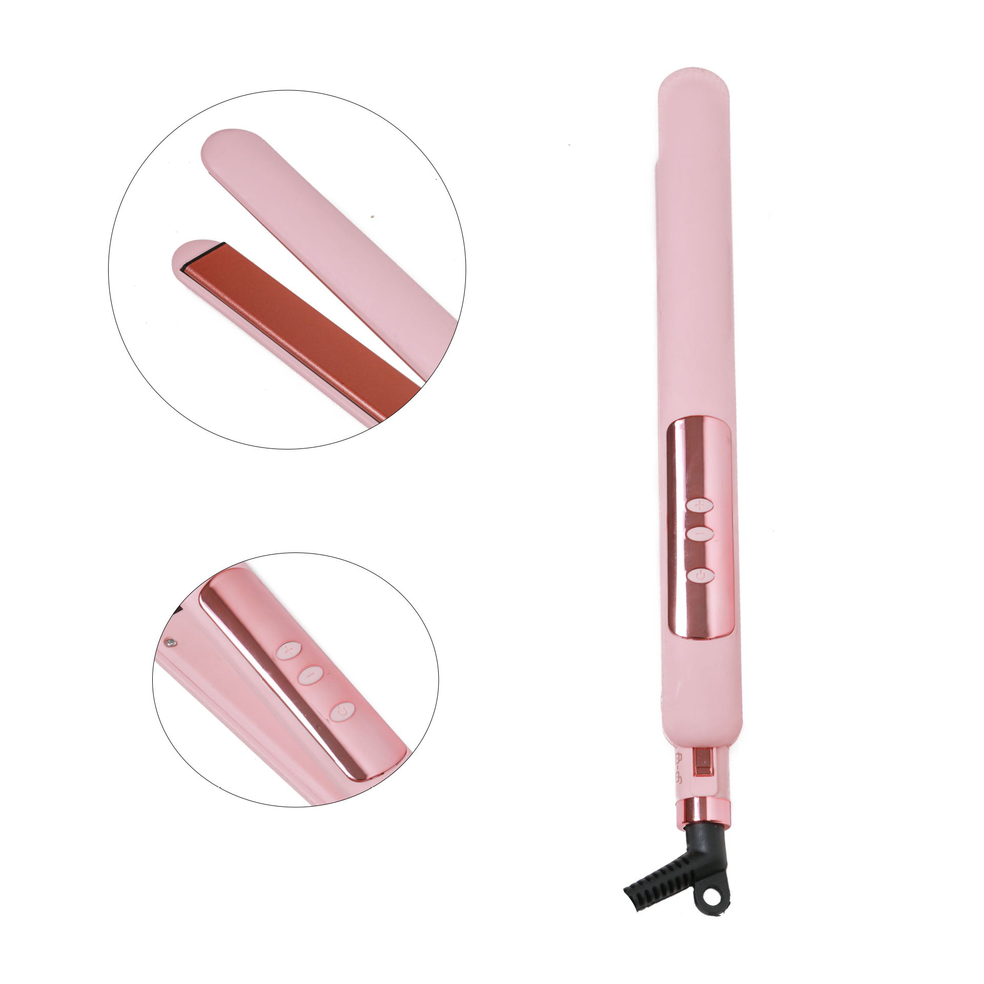 New Korean Style Mini Waer Hair Curler Portable Student Bedroom Hair Curler and Straightener Dual-Use Small Marcel Waver Straight Hair Small